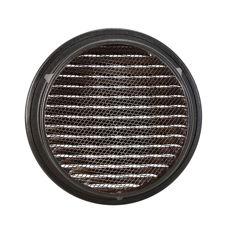 Load image into Gallery viewer, Renson 1057997 - inbouw rond schoepenr met gaas435r dia 150 ral 9005 zwart | 5 stuks