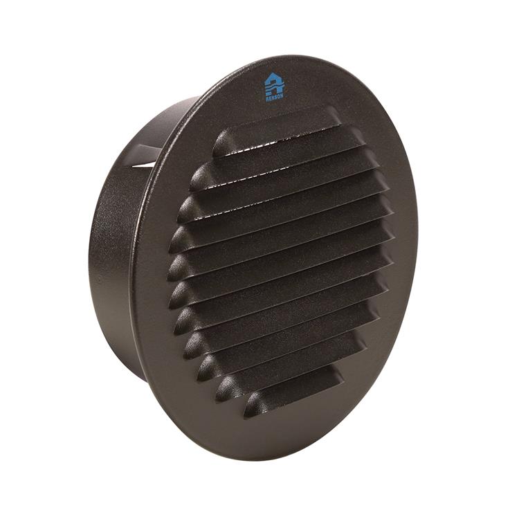 Load image into Gallery viewer, Renson 1057996 - inbouw rond schoepenr met gaas435r dia 115 ral 9005 zwart | 5 stuks