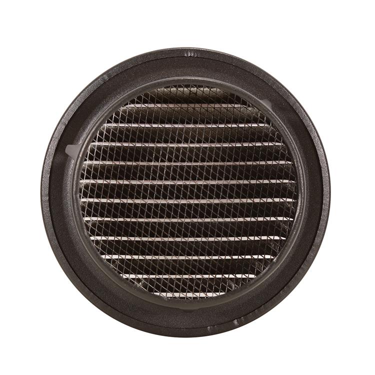 Load image into Gallery viewer, Renson 1057996 - inbouw rond schoepenr met gaas435r dia 115 ral 9005 zwart | 5 stuks