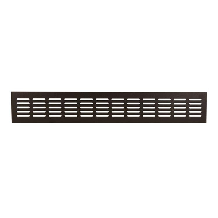 Load image into Gallery viewer, Renson 1059707 - ventilatiestrip 381 80 (500mm)ral 9005 structuur zwart | 2 stuks