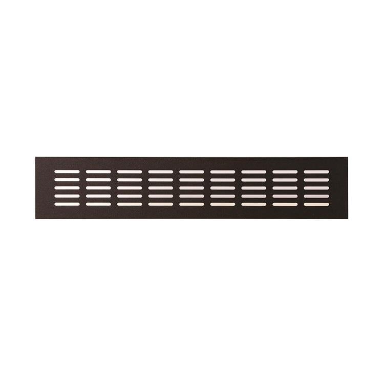 Load image into Gallery viewer, Renson 1059704 - ventilatiestrip 381 80 (400mm)ral 9005 structuur zwart | 4 stuks