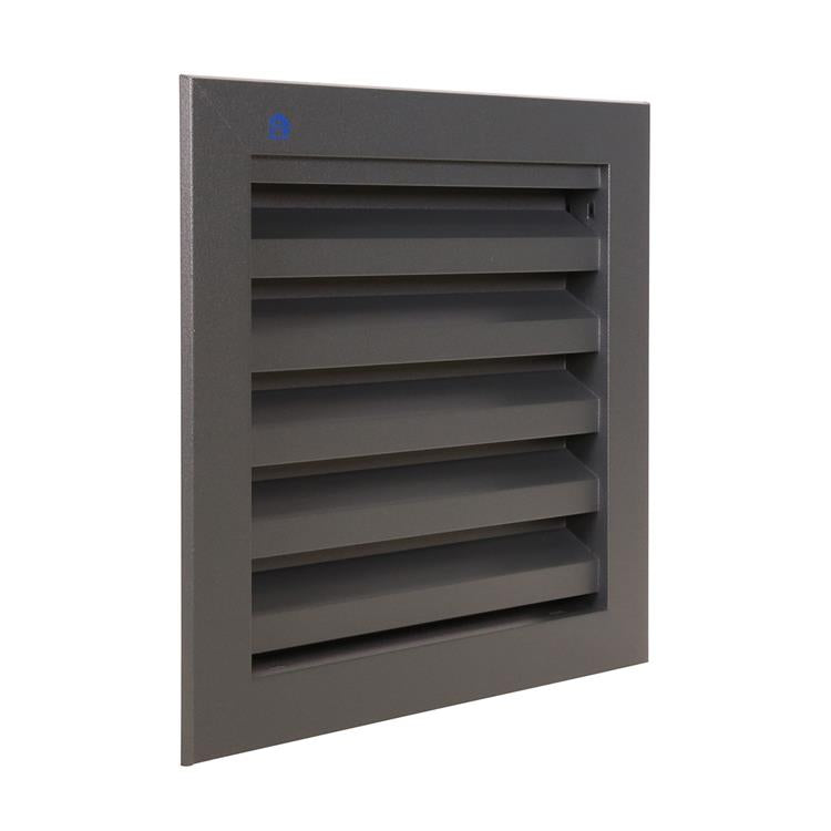 Load image into Gallery viewer, Renson 1062410 - vrac inbouw muurrooster alu 411 (200x200) structuur 7016 | 2 stuks
