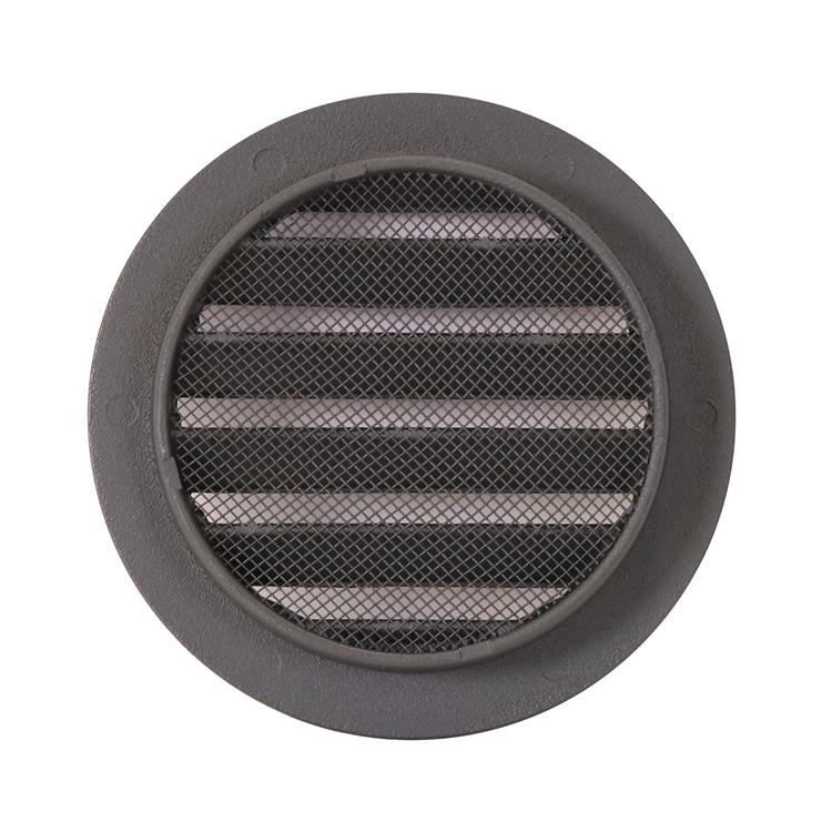 Load image into Gallery viewer, Renson 1062419 - inbouw ronde rooster alu 434r (dia 100) structuur 7016 | 10 stuks