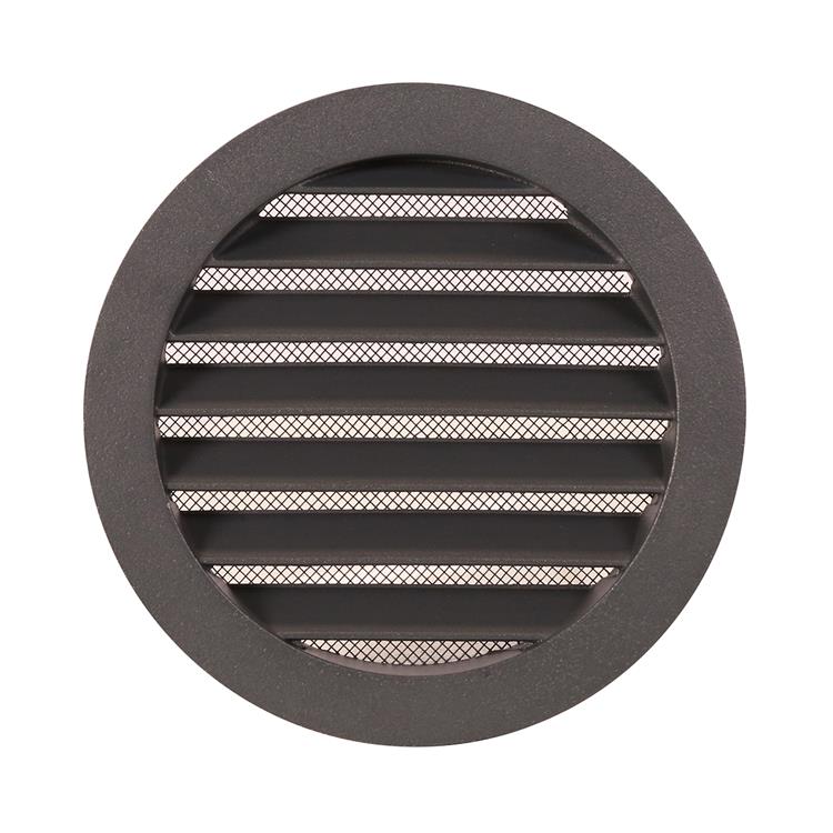 Load image into Gallery viewer, Renson 1062420 - inbouw ronde rooster alu 434r (dia 125) structuur 7016 | 10 stuks