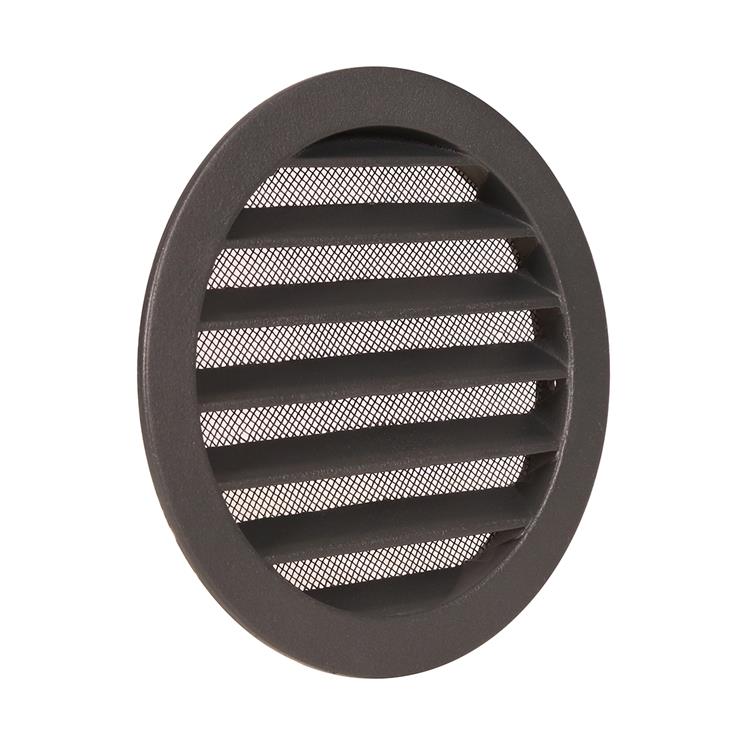 Load image into Gallery viewer, Renson 1062421 - inbouw ronde rooster alu 434r (dia 150) structuur 7016 | 10 stuks