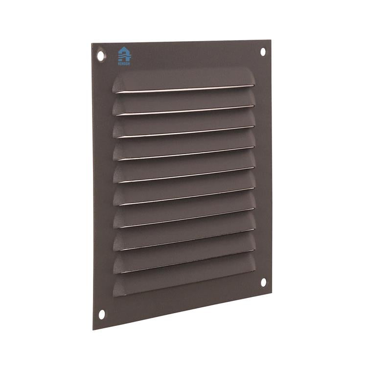 Load image into Gallery viewer, Renson 1062426 - opb.schoepenrooster plat alu 436 (150x150) structuur 7016 | 10 stuks