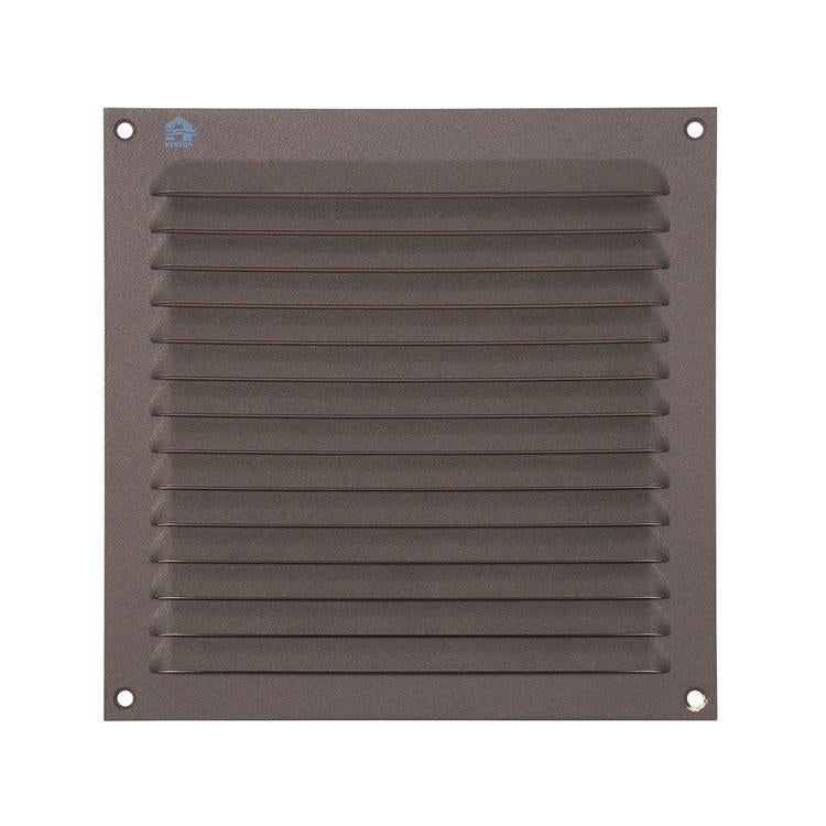 Load image into Gallery viewer, Renson 1062428 - opb.schoepenrooster plat alu 436 (200x200) structuur 7016 | 10 stuks