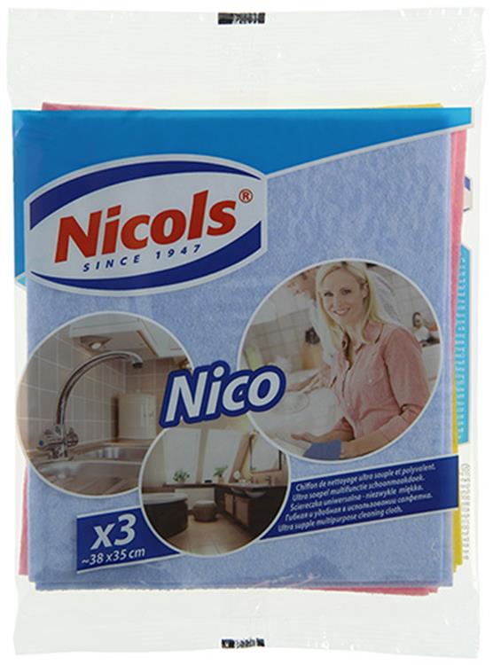 Load image into Gallery viewer, Nicols 1010033 - viscose vaatdoek nico 3st | 40 stuks