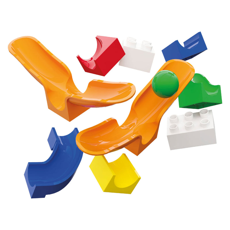 Load image into Gallery viewer, Hubelino knikkerbaan uitbreidingsset swing - 46dlg.