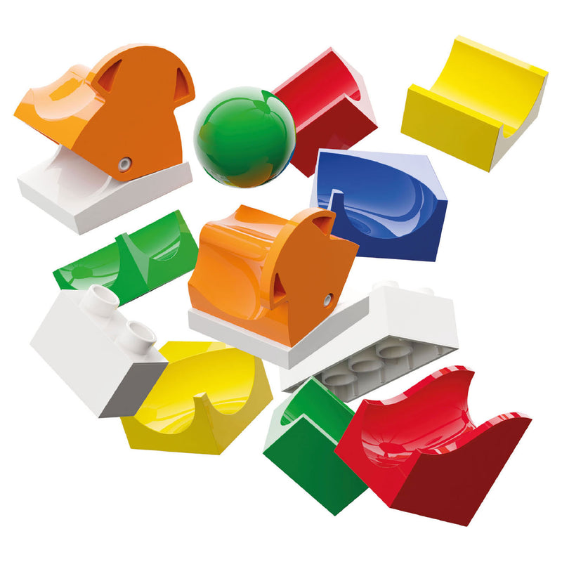 Load image into Gallery viewer, Hubelino knikkerbaan aanvulset wissel - 43dlg.