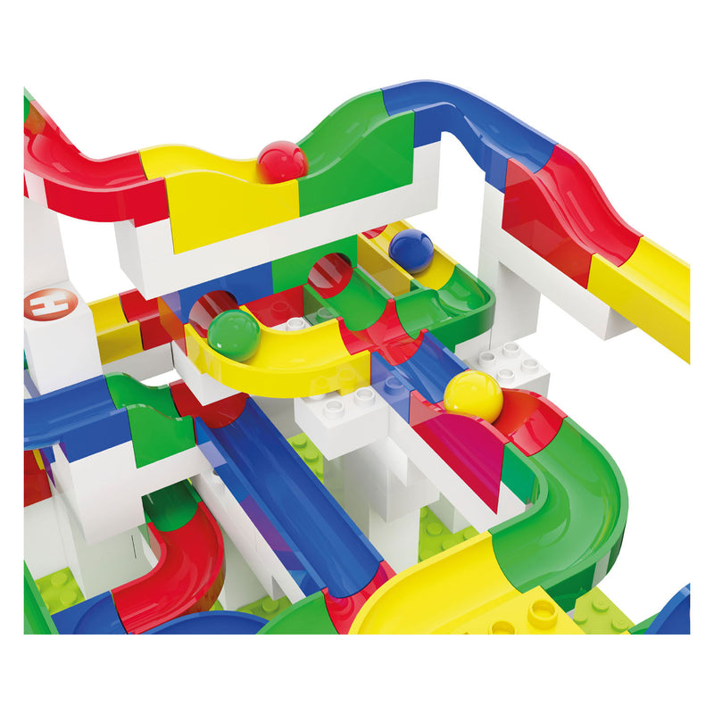 Load image into Gallery viewer, Hubelino knikkerbaan kiga scholenset bouwdoos, 352dlg