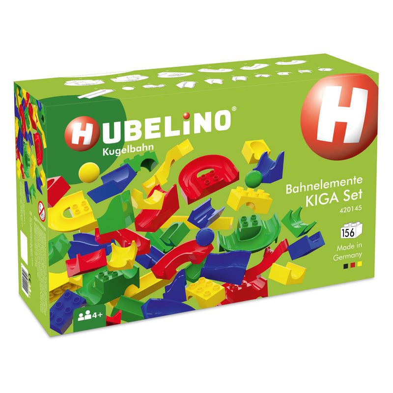 Load image into Gallery viewer, Hubelino knikkerbaan kiga scholenset baanelementen, 156dlg