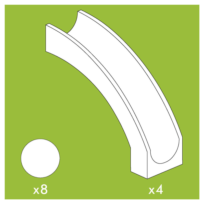 Load image into Gallery viewer, Hubelino glijbaan delen, 12dlg.