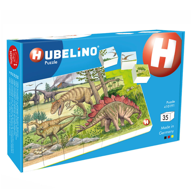 Load image into Gallery viewer, Hubelino blokpuzzel dinosaurus wereld - 35st.