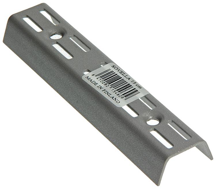 Load image into Gallery viewer, Sovella 1013114 - wandrail zilver effect 15cm | 10 stuks