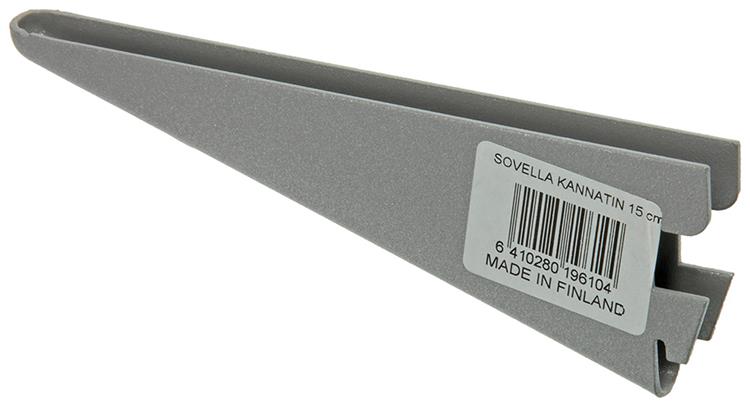 Afbeelding laden in galerijviewer, Sovella 1013120 - dubbele drager zilver effect. 15 cm | 20 stuks