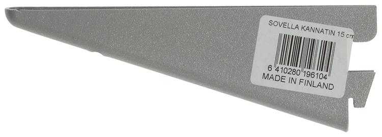Afbeelding laden in galerijviewer, Sovella 1013120 - dubbele drager zilver effect. 15 cm | 20 stuks