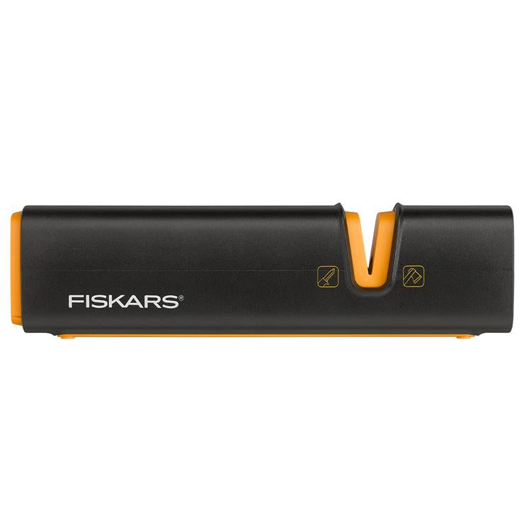 Load image into Gallery viewer, Fiskars bijlslijper - messenslijper - met antislip pads - 16,5 cm