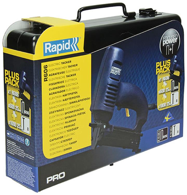 Load image into Gallery viewer, Rapid 1011432 - 606 electrische tacker in koffer | 1 stuks