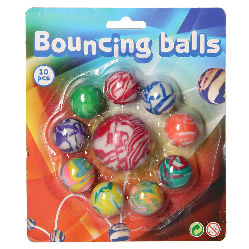 Load image into Gallery viewer, Johntoy summer fun stuiterballen, 10st.