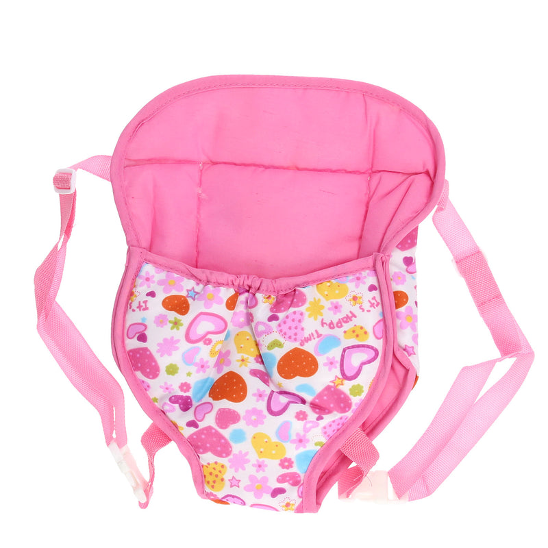 Load image into Gallery viewer, Johntoy baby rose buikdraagzak voor poppen