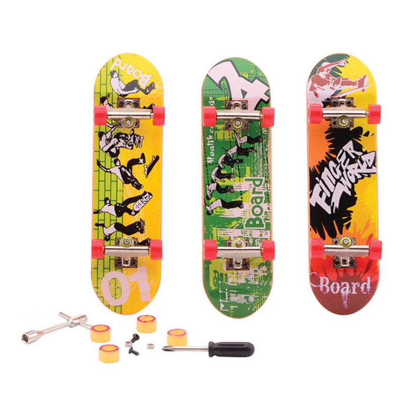 Load image into Gallery viewer, Johntoy vinger skateboard met accessoires
