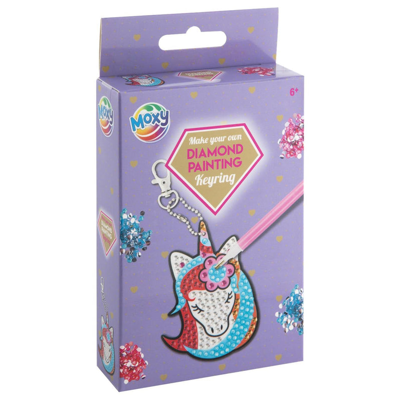 Load image into Gallery viewer, Moxy diamond painting sleutelhanger, 4 ass
