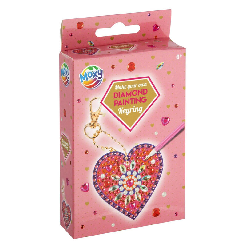 Load image into Gallery viewer, Moxy diamond painting sleutelhanger hart