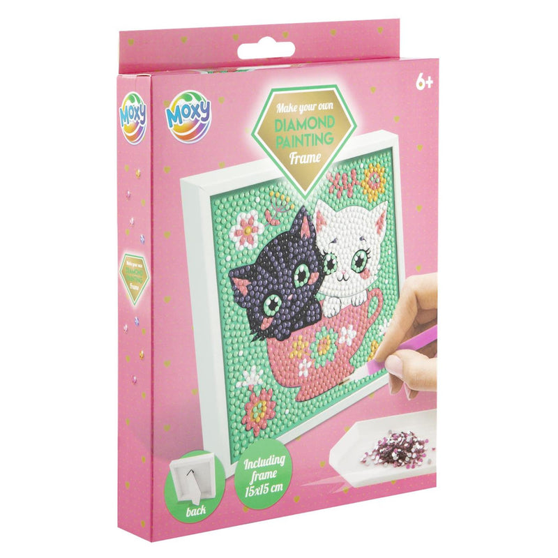 Load image into Gallery viewer, Moxy diamond painting lijstje 15x15cm