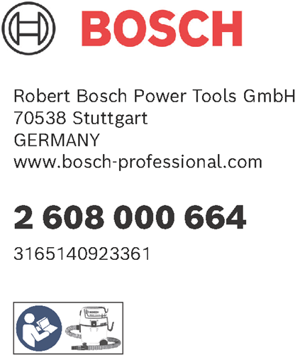 Load image into Gallery viewer, Bosch accessoires bosch filter | t.b.v. gas 18v-1 - 2608000664