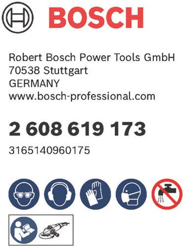 Load image into Gallery viewer, Bosch accessoires x-lock fiberschijf, 125mm, g 60, r444, expert for metal - 1 stuk(s) - 2608619173