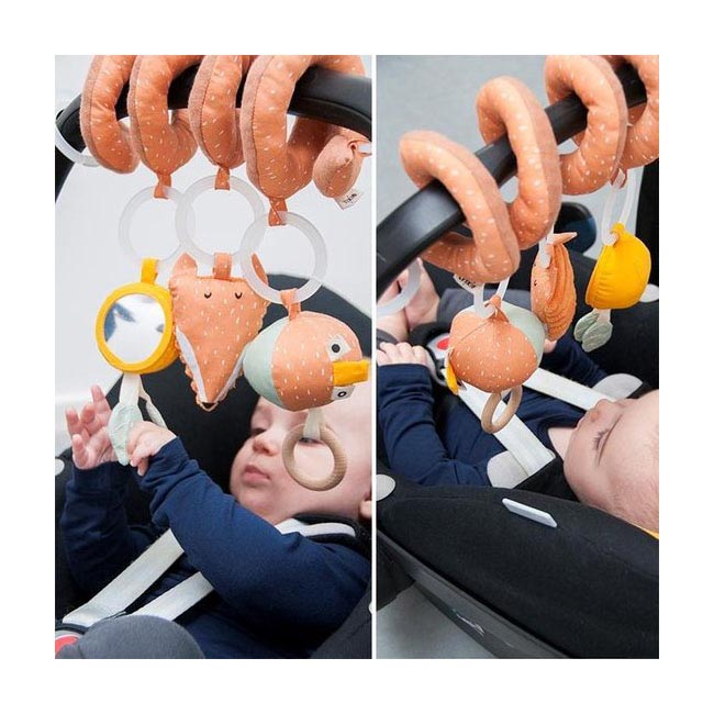 Load image into Gallery viewer, Trixie activiteitenspiraal - mr. fox