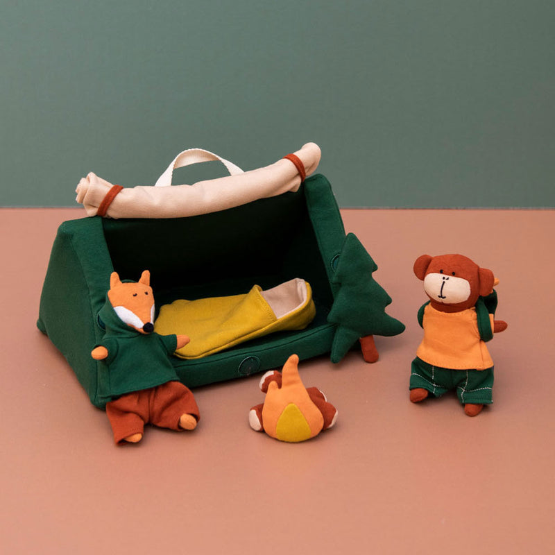Load image into Gallery viewer, Ecoiffier abrick trixie puppet world l - camping