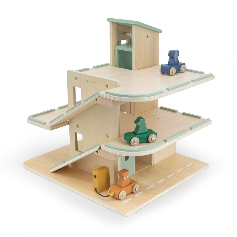 Load image into Gallery viewer, Trixie Houten Garage met Accessoires