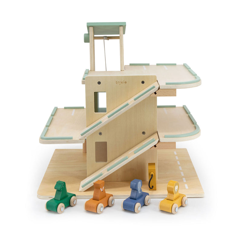 Load image into Gallery viewer, Trixie Houten Garage met Accessoires