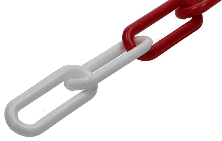 Load image into Gallery viewer, Mack 1005291 - kunststof ketting rood wit ø 6mm l 40mm 2m | 5 stuks