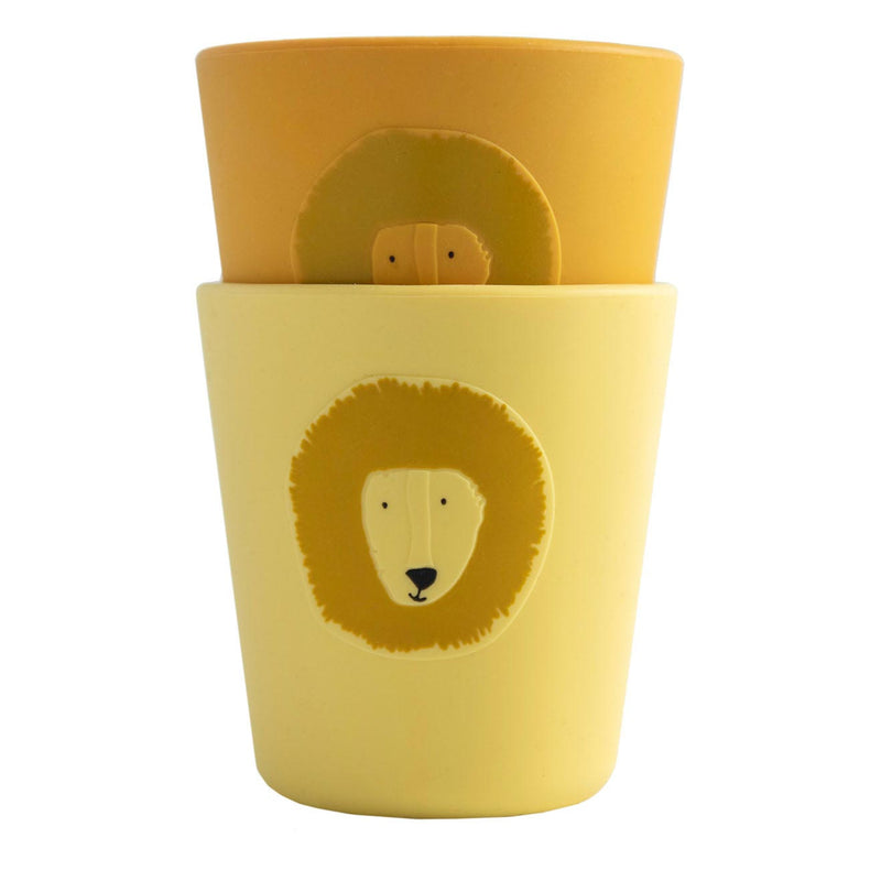 Load image into Gallery viewer, Trixie silicone beker - mr. lion, 2st.