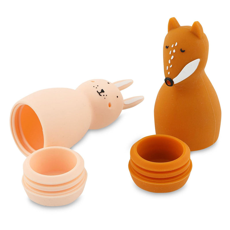 Load image into Gallery viewer, Trixie badspeelgoed squeezy dieren - mrs. rabbit mr. fox