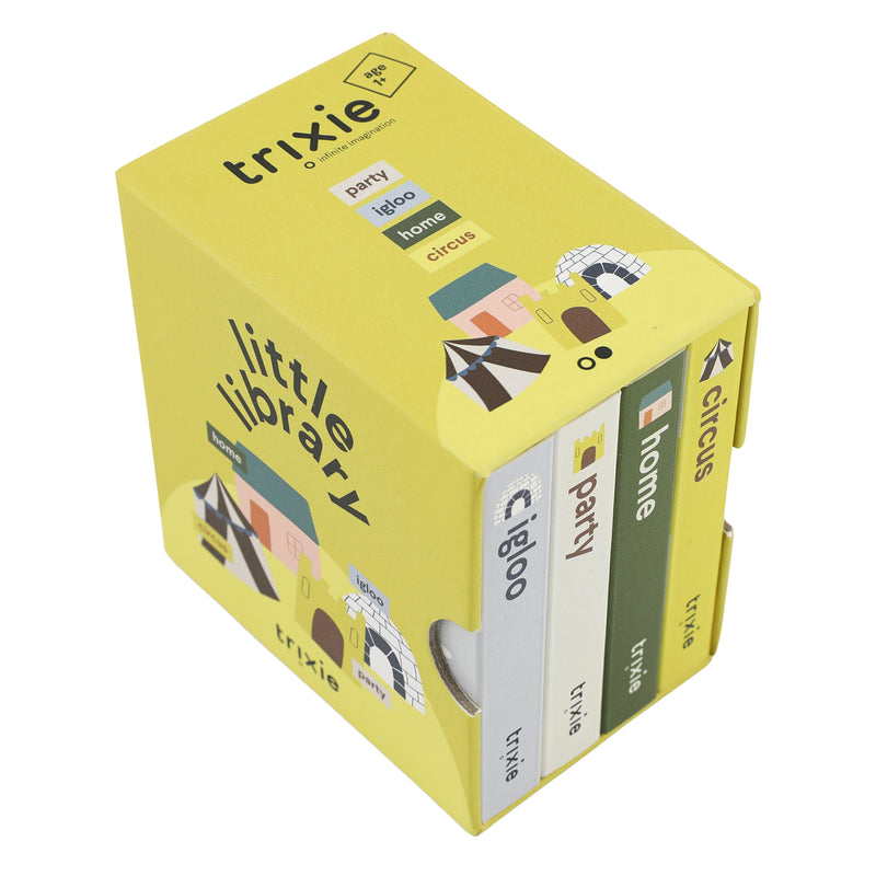 Load image into Gallery viewer, Trixie kleine bibliotheek - circus, huis, iglo, feest