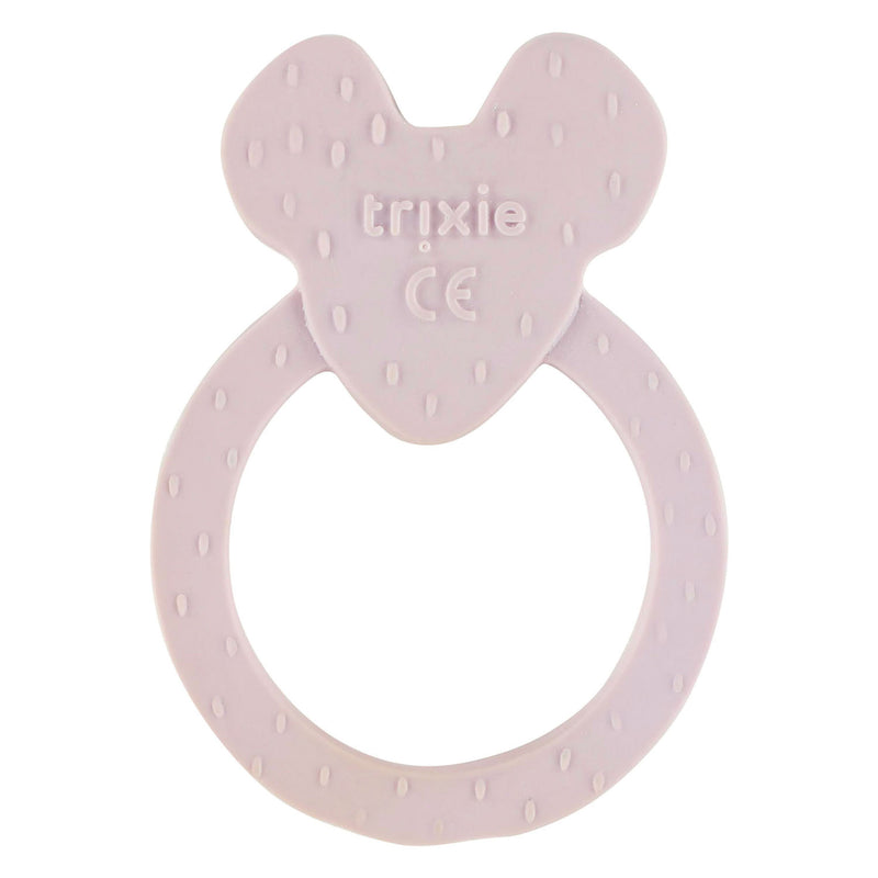 Load image into Gallery viewer, Trixie natuurlijk rubber ronde bijtring - mrs. mouse