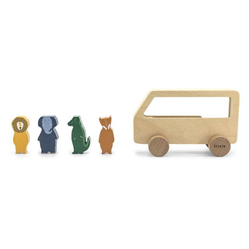 Load image into Gallery viewer, Trixie houten dierenbus, 5dlg.
