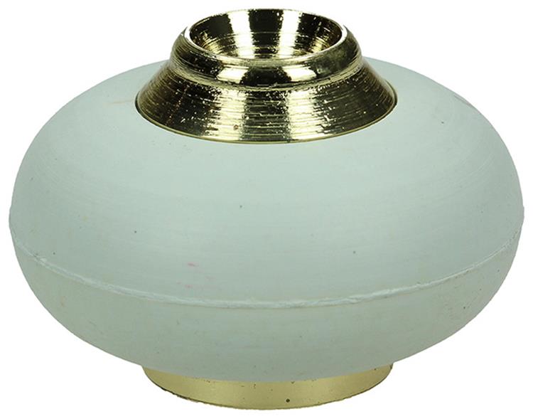 Load image into Gallery viewer, Mack 1047654 - deurstop met rubber vermessingd ø 30 mm 1 st pc | 6 stuks