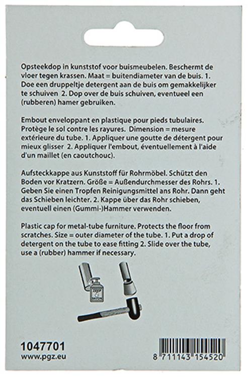 Load image into Gallery viewer, Mack 1047701 - opsteekdop kunststof zwart ø 22 mm 4 st pcs | 6 stuks