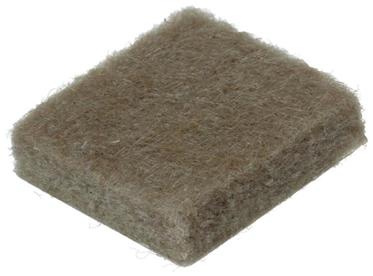 Load image into Gallery viewer, Mack 1047707 - super-vilt zelfklevend beige 19 x 19 mm 24 st pcs | 12 stuks