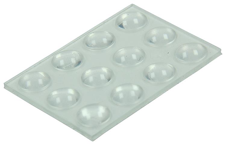 Load image into Gallery viewer, Mack 1047660 - geluidsdemper zelfklevend transparant ø 8 mm 12 st pcs | 12 stuks