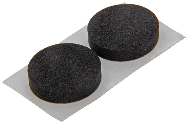Load image into Gallery viewer, Mack 1047670 - rubberstrip zelfklevend zwart ø 25 mm 6 st pcs | 12 stuks
