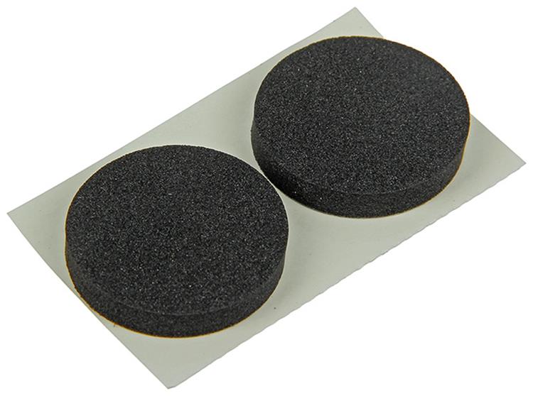 Load image into Gallery viewer, Mack 1047672 - rubberstrip zelfklevend zwart ø 28 mm 6 st pcs | 12 stuks