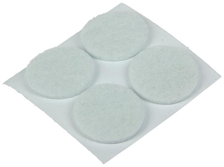 Load image into Gallery viewer, Mack 1047685 - viltpastille zelfklevend wit ø 25 mm 12 st pcs | 12 stuks