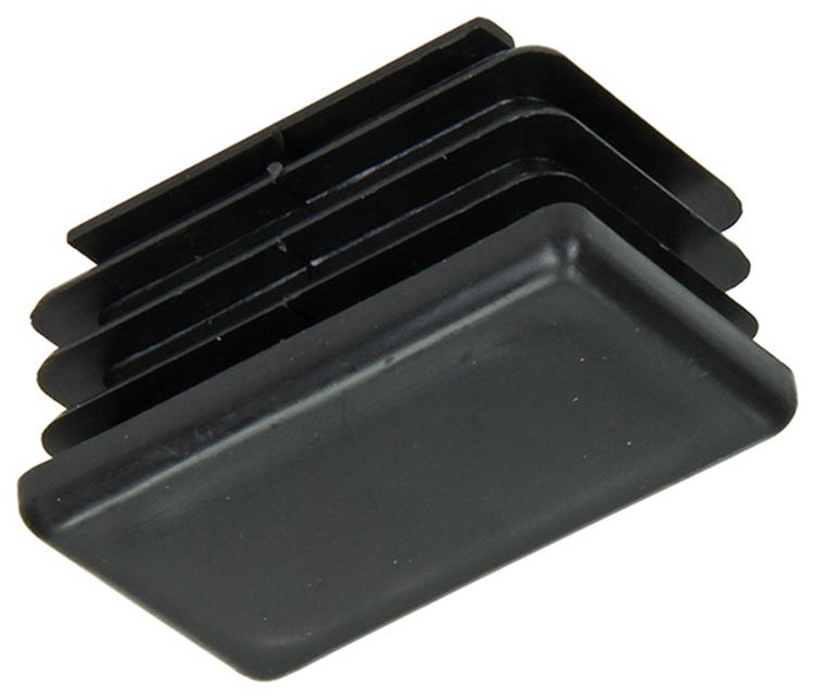 Load image into Gallery viewer, Mack 1047783 - insteekdop kunstsstof zwart 30 x 50 mm 4 st pcs | 6 stuks