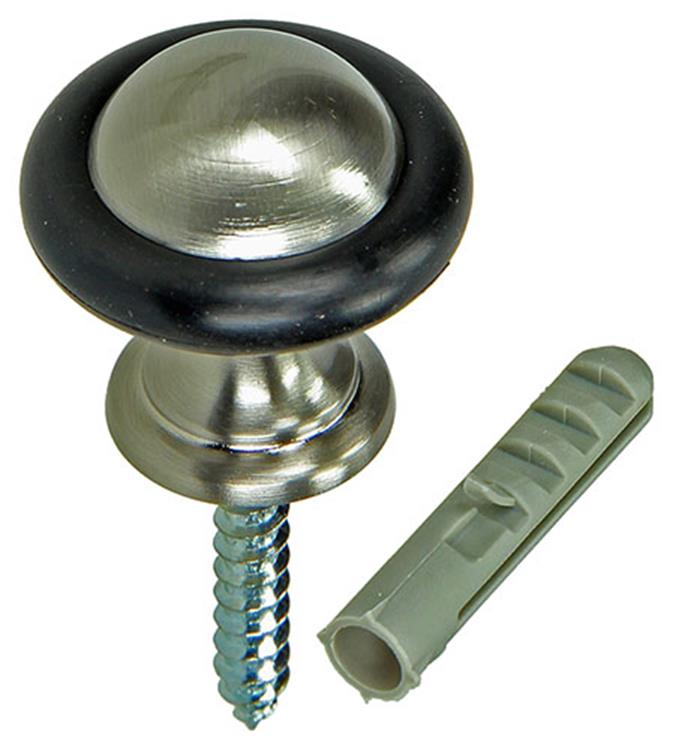 Load image into Gallery viewer, Mack 1047647 - deurstop cilindermodel inox look ø 28h28 mm 1 st pc | 6 stuks